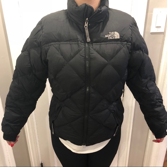 clean north face down jacket